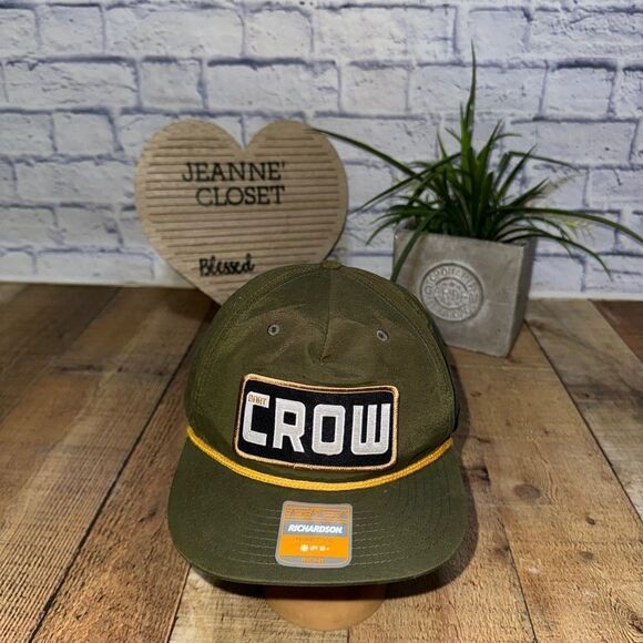 Bart Crow Band Green And Yellow Hat SnapBack One Size Texas Country - Picture 1 of 7